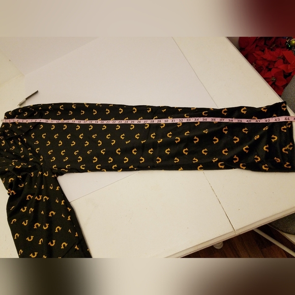 NWT Men's True Religion Soft Loungewear Drawstring Bottom Black Size Large - Picture 8 of 10